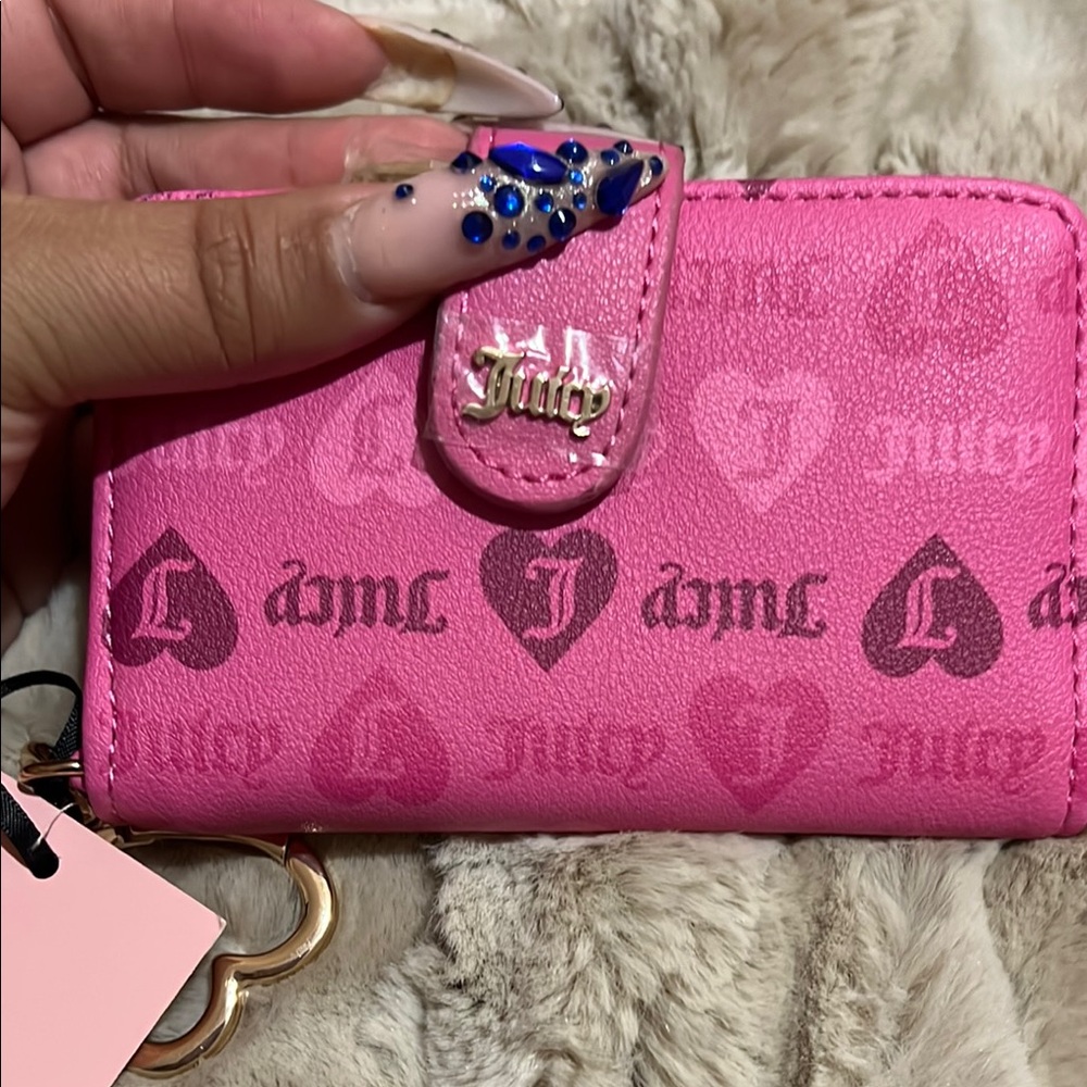 Juicy Couture Pink Card Holder - Picture 3 of 12